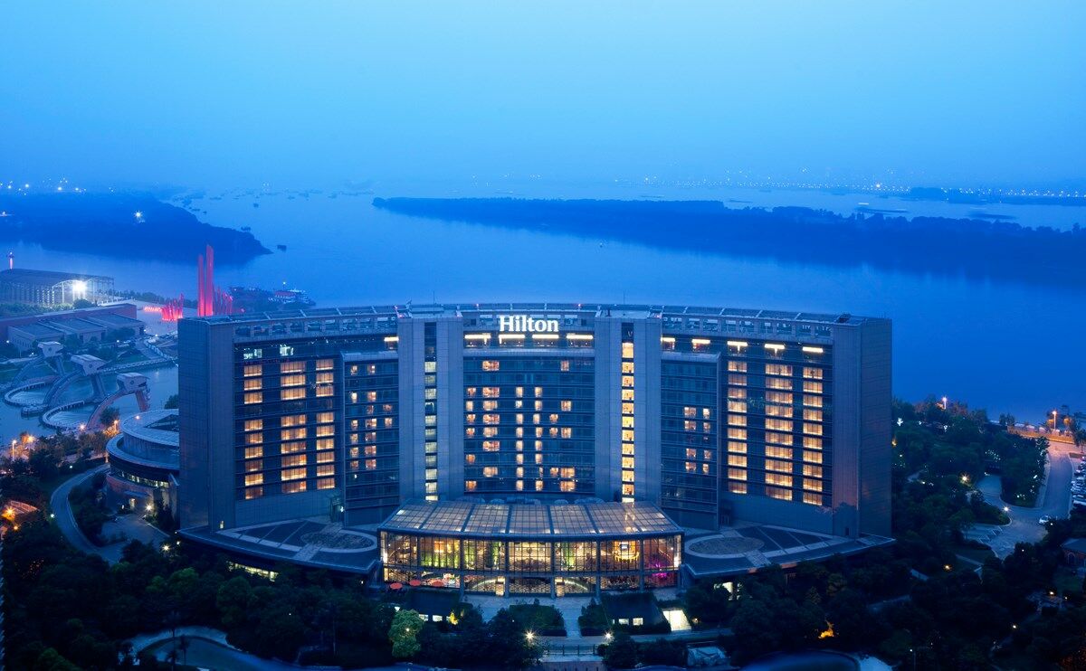Hilton Nanjing Riverside Eksteriør billede